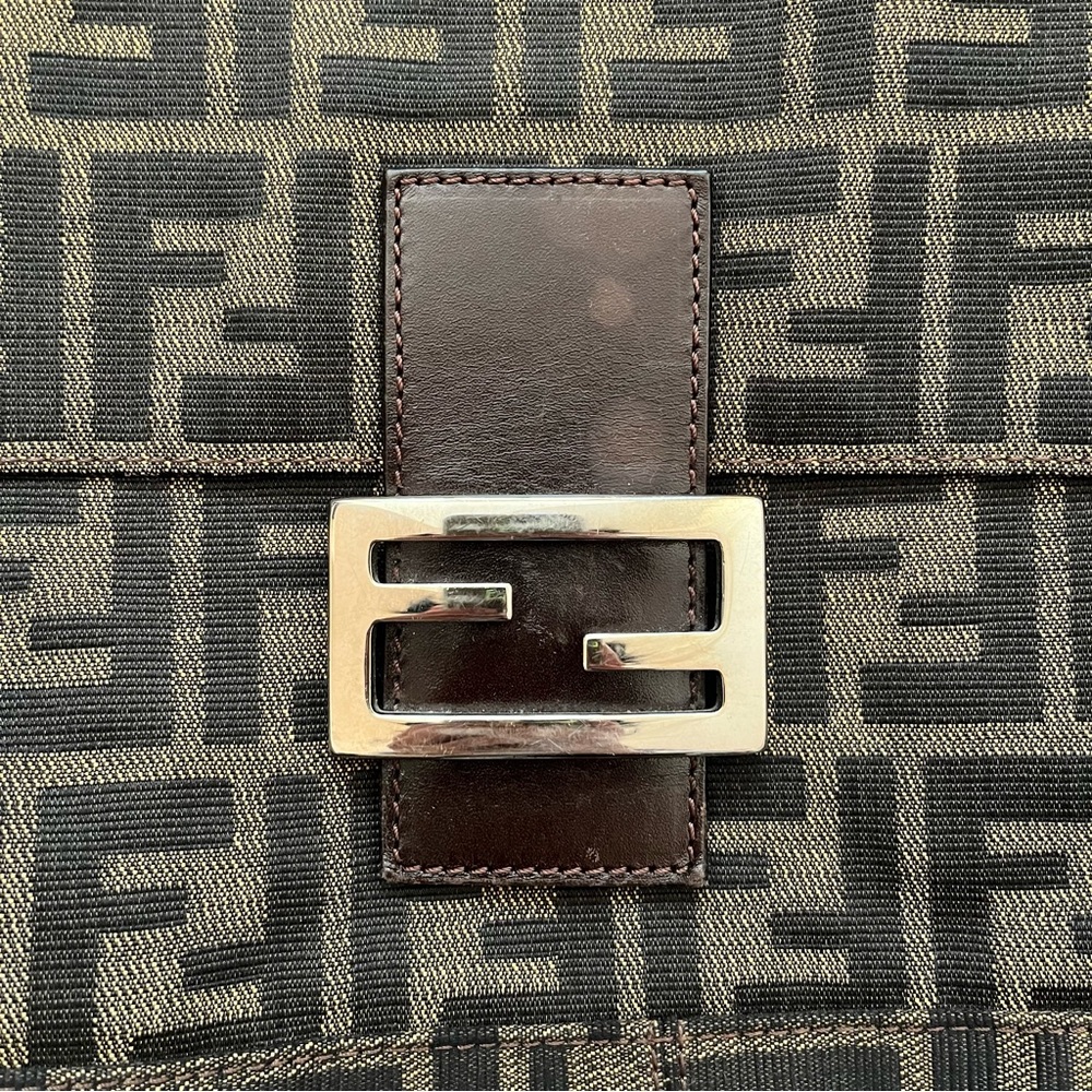 Fendi Mama Forever Bag Zucca Canvas EUC - Picture 7 of 13